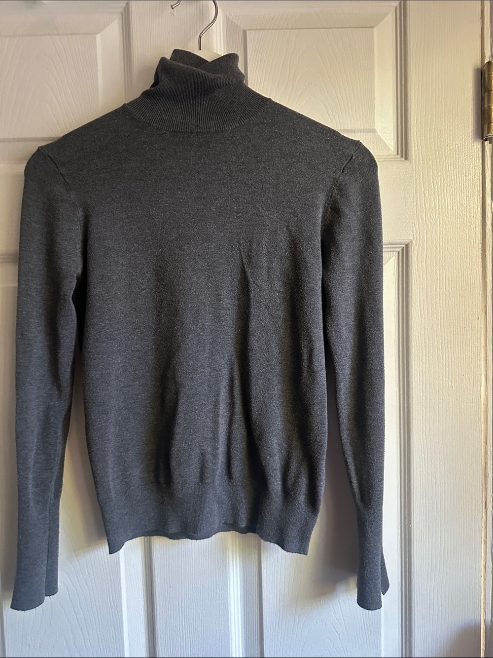 Zara Classic Charcoal Turtleneck Sweater - Women's